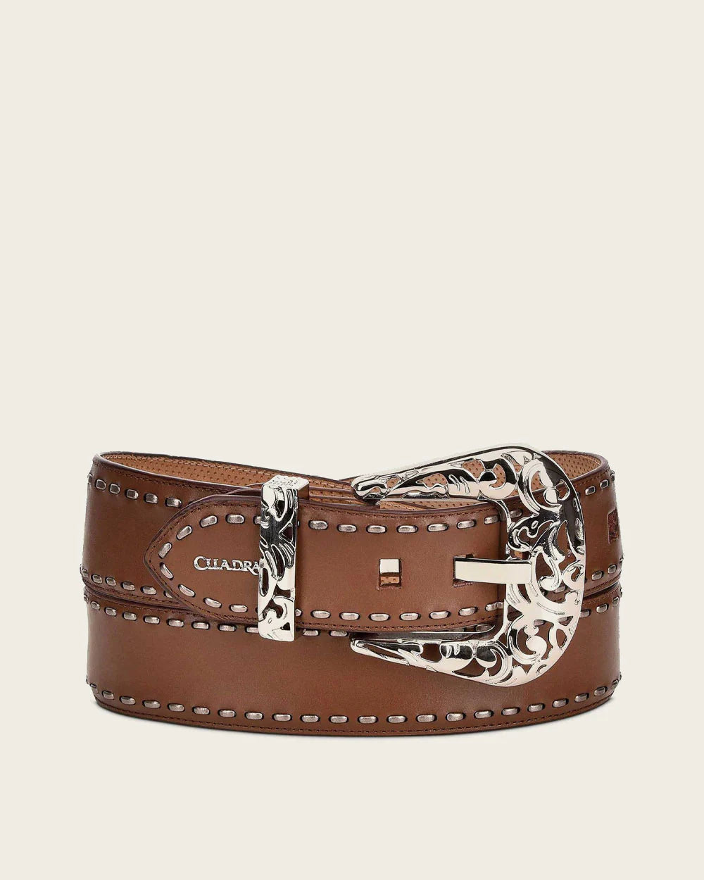 CUADRA Women's Honey Handwoven Belt