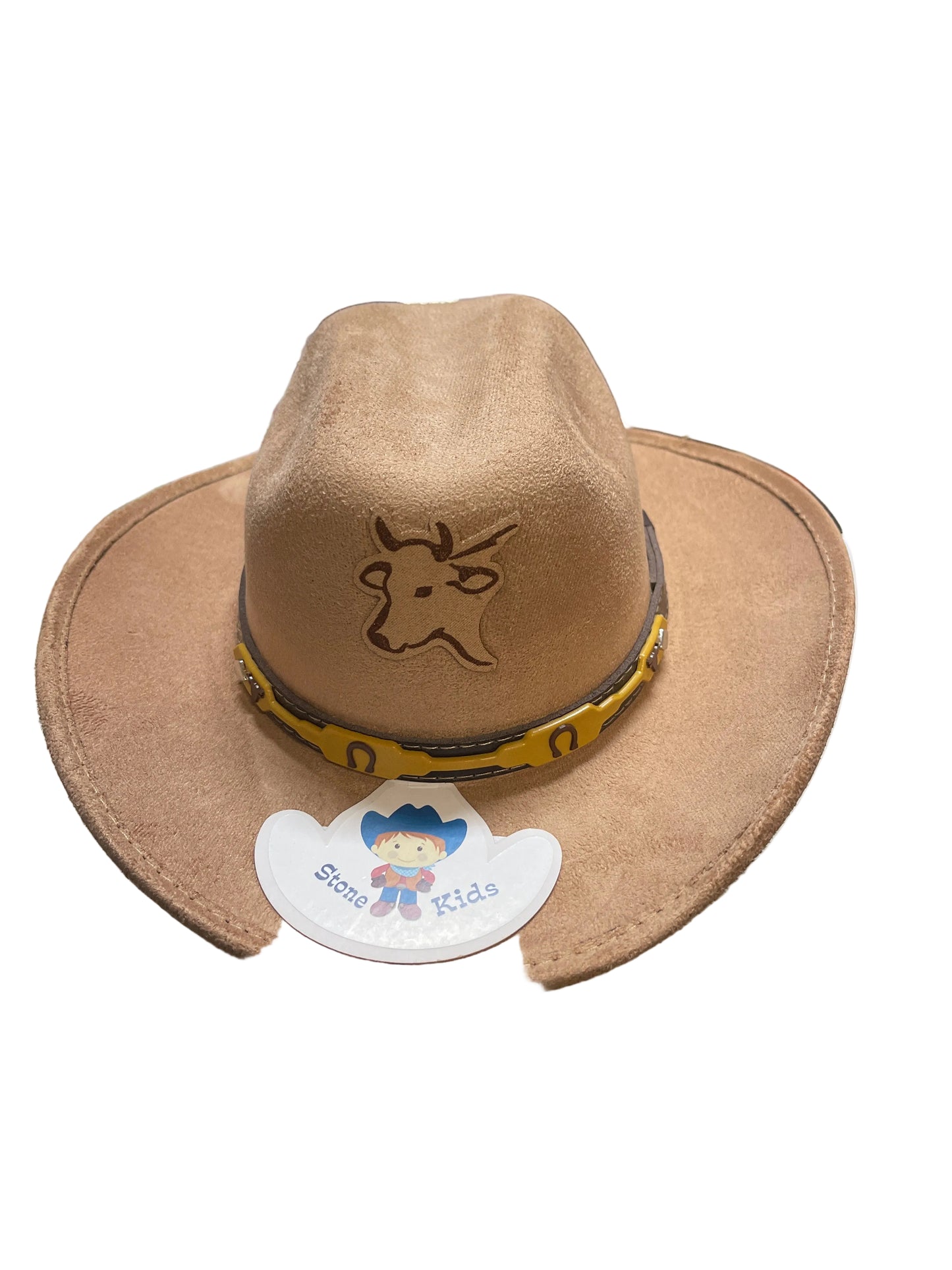 BABY HATS STONE ELASTIC  LINED