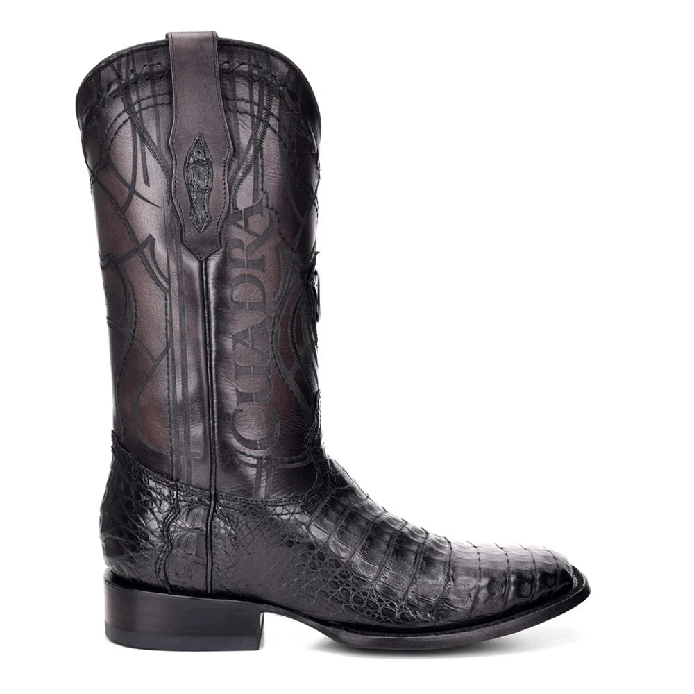 CUADRA_MENS_BLACK_CAIMANSQUARE_TOE_WESTERN_BOOT-SANCHEZ_SONS-CU419EE_side_profile