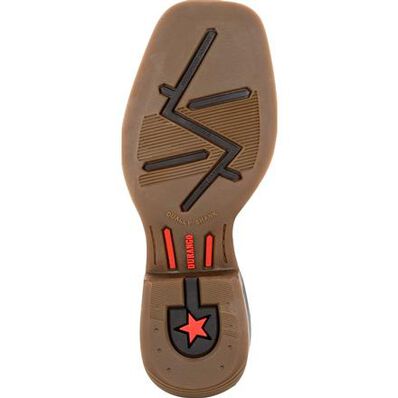 Durango Kid’s Dark Chestnut and Crimson Western Boot