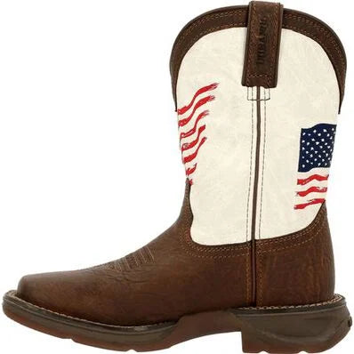 Durango KIDS DISTRESSED FLAG WESTERN BOOT DBT0234C