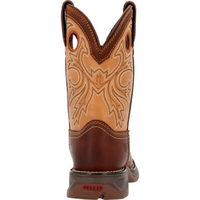 LIL’ REBEL™ BY DURANGO® LITTLE KIDS’ BROWN TAN WESTERN BOOT DBT0240C