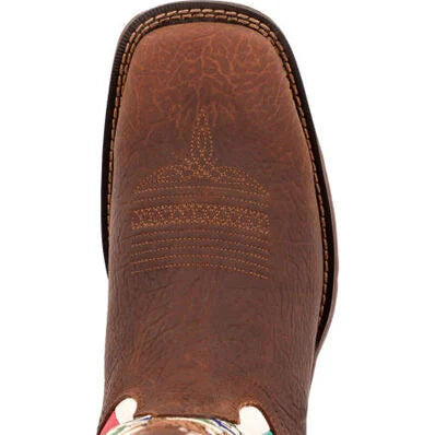 REBEL BY DURANGO® MEXICO FLAG WESTERN BOOT DDB0430