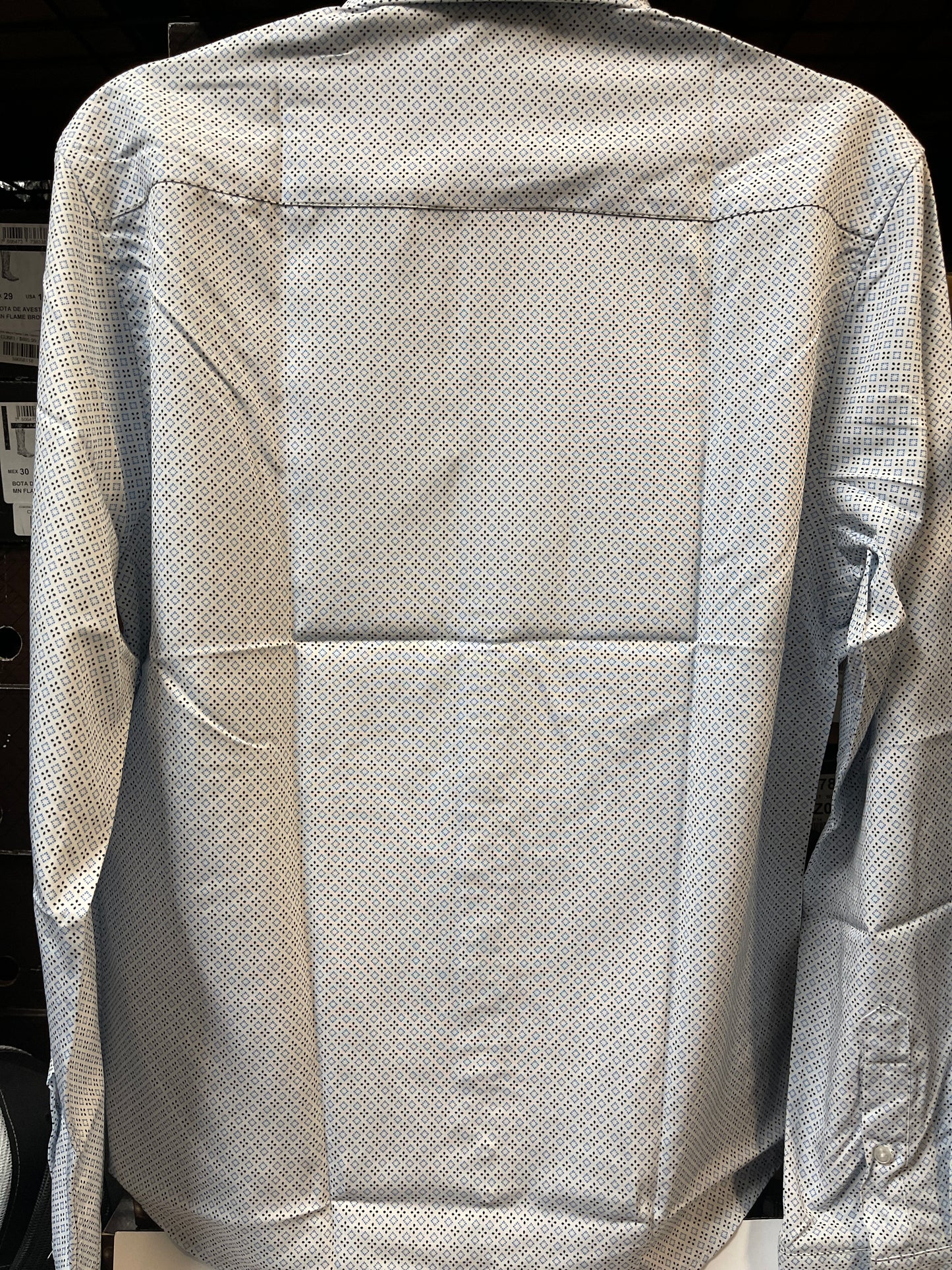 Rodeo Mens Shirt Blue
