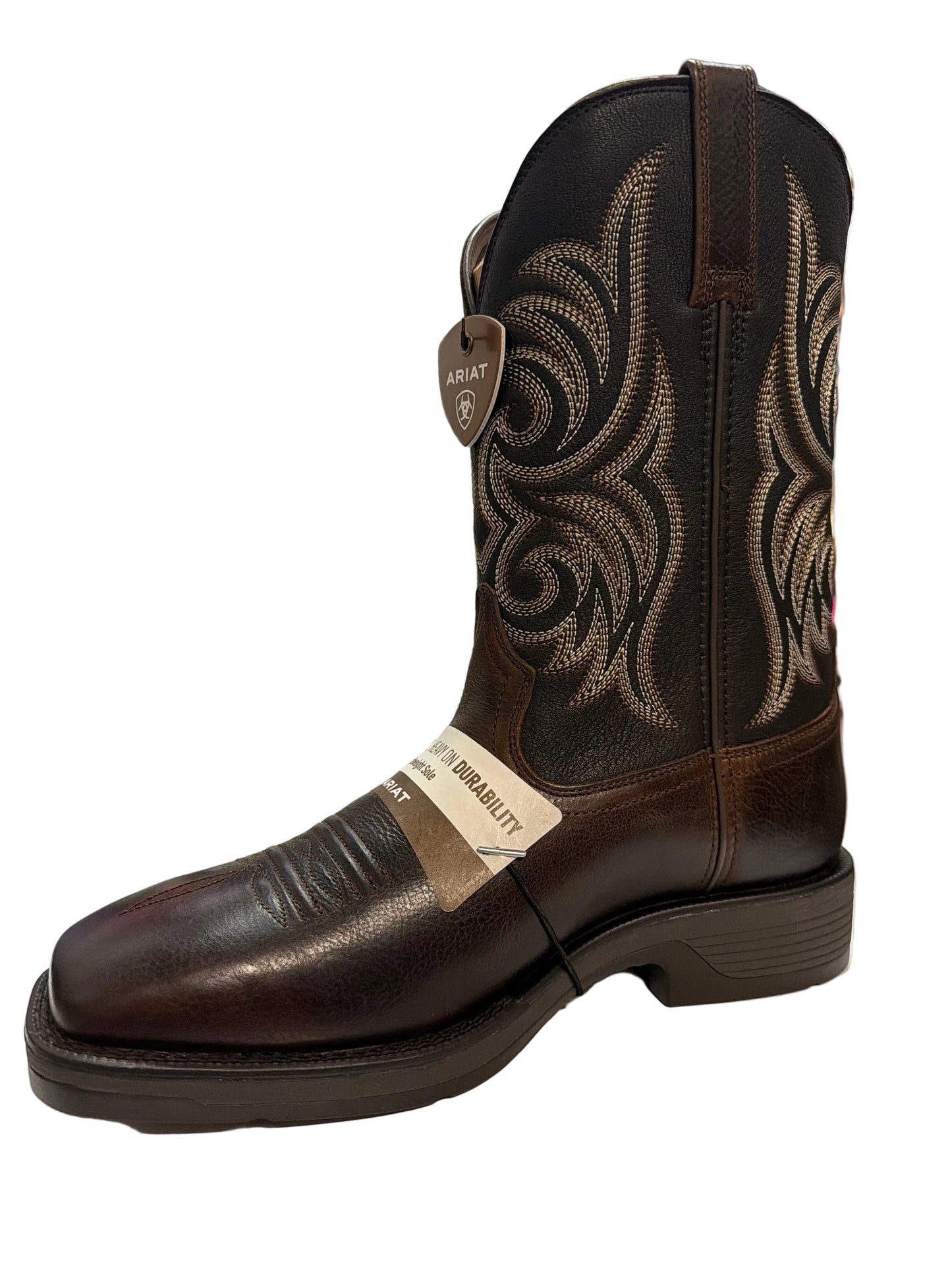 Ariat Men's Boots Ranger Wicker / Chocolate Smoke Wide Square