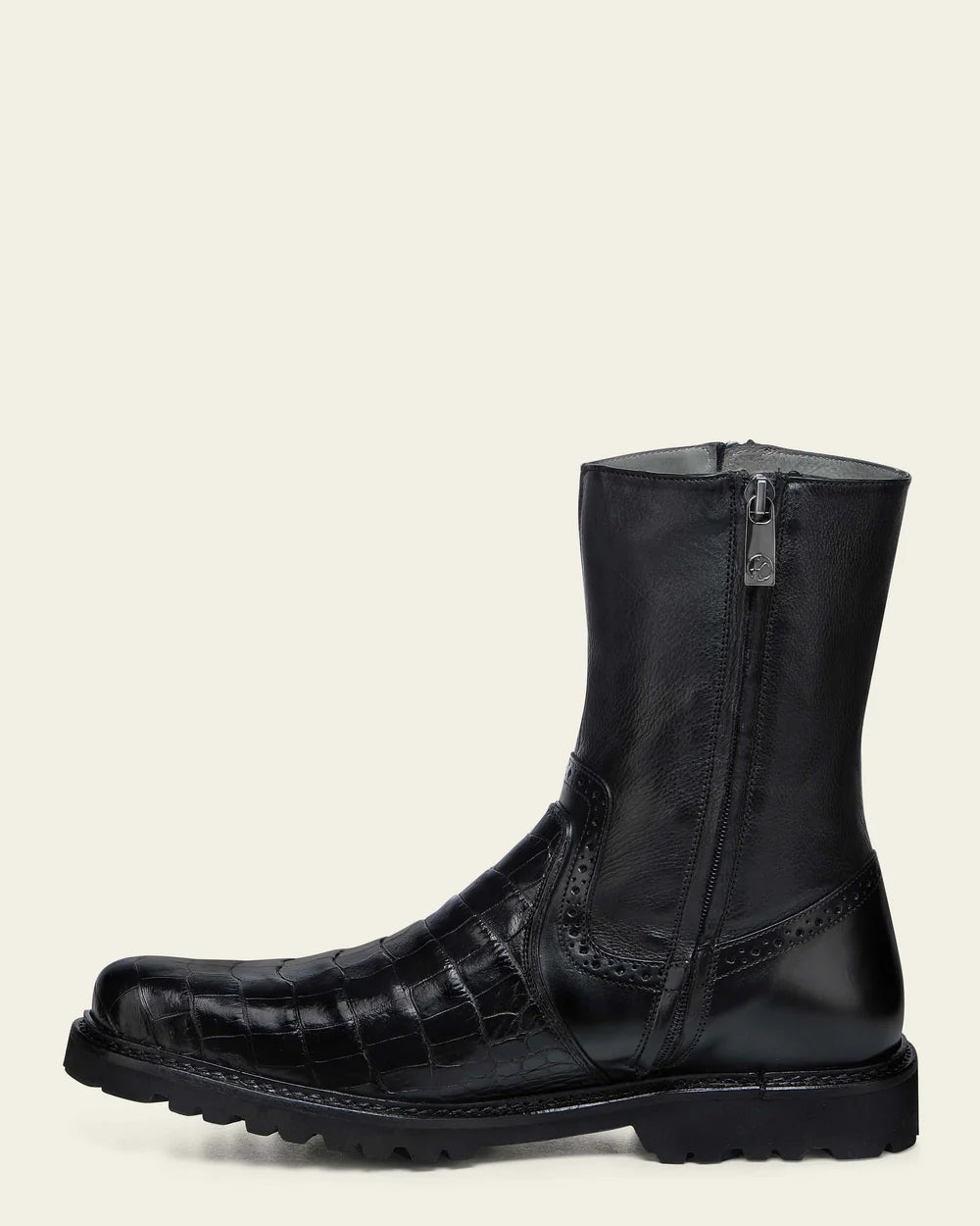 Cuadra Mens Boots black Exotic Aligator Urban