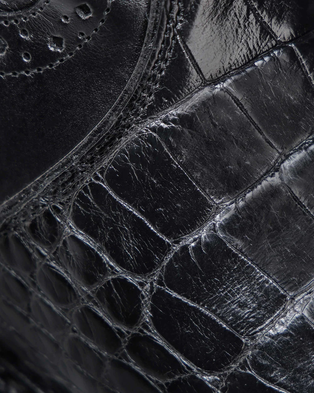 Cuadra Mens Boots black Exotic Aligator Urban