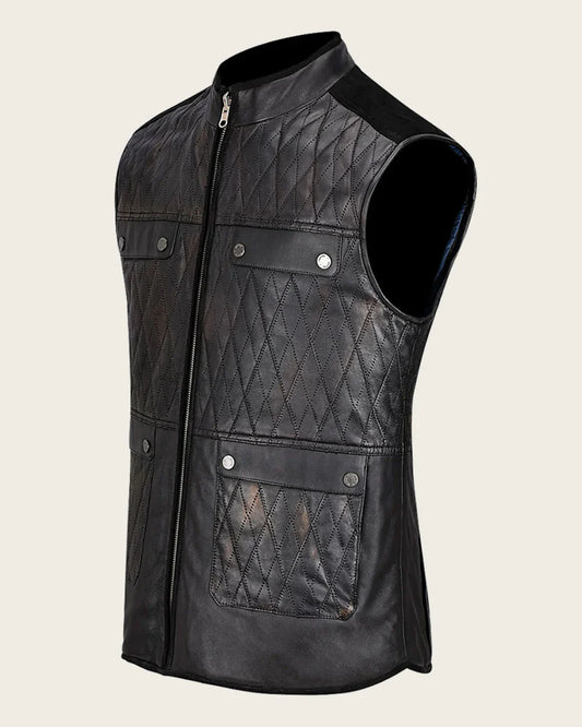 CUADRA Men's Black Vest