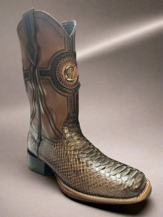 CUADRA Men's Python Back Maverick Boots