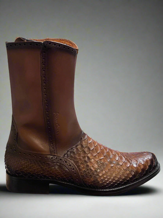 CUADRA Men's Franco Python Honey Boot