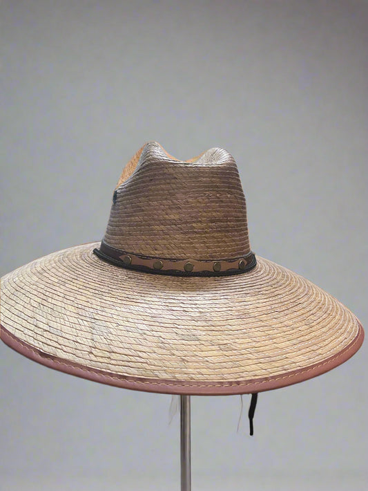 Cuernos Chuecos Men's Sombrero Sahuayo Robavacas Brown Band