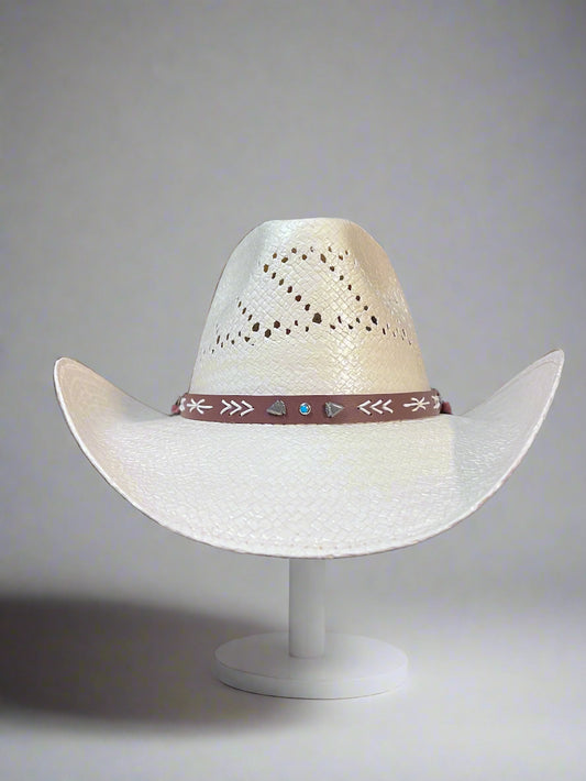 STETSON Straw Santa Fe Hat