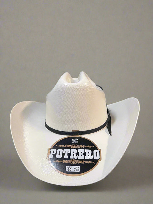 POTRERO Men's 100X Americano Straw Hat