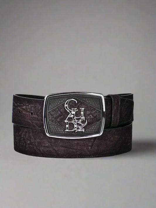 CUADRA Men's Brown Elephant Belt