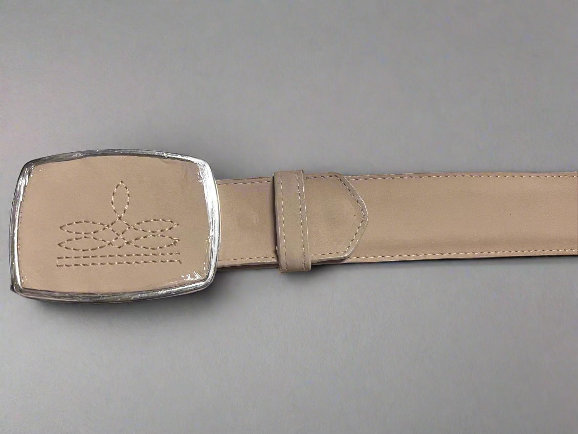 MENS WILD WEST COWBOY  BELT NOBUCK