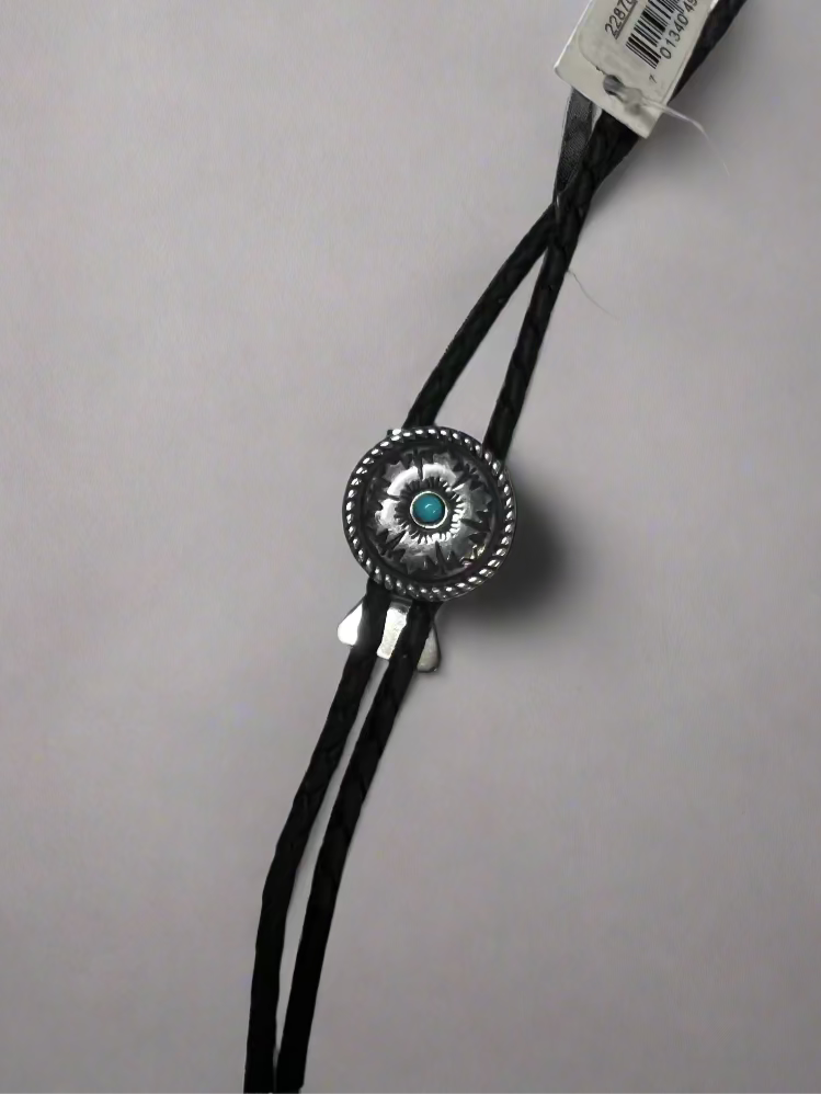 Small Round Design Bolo Tie