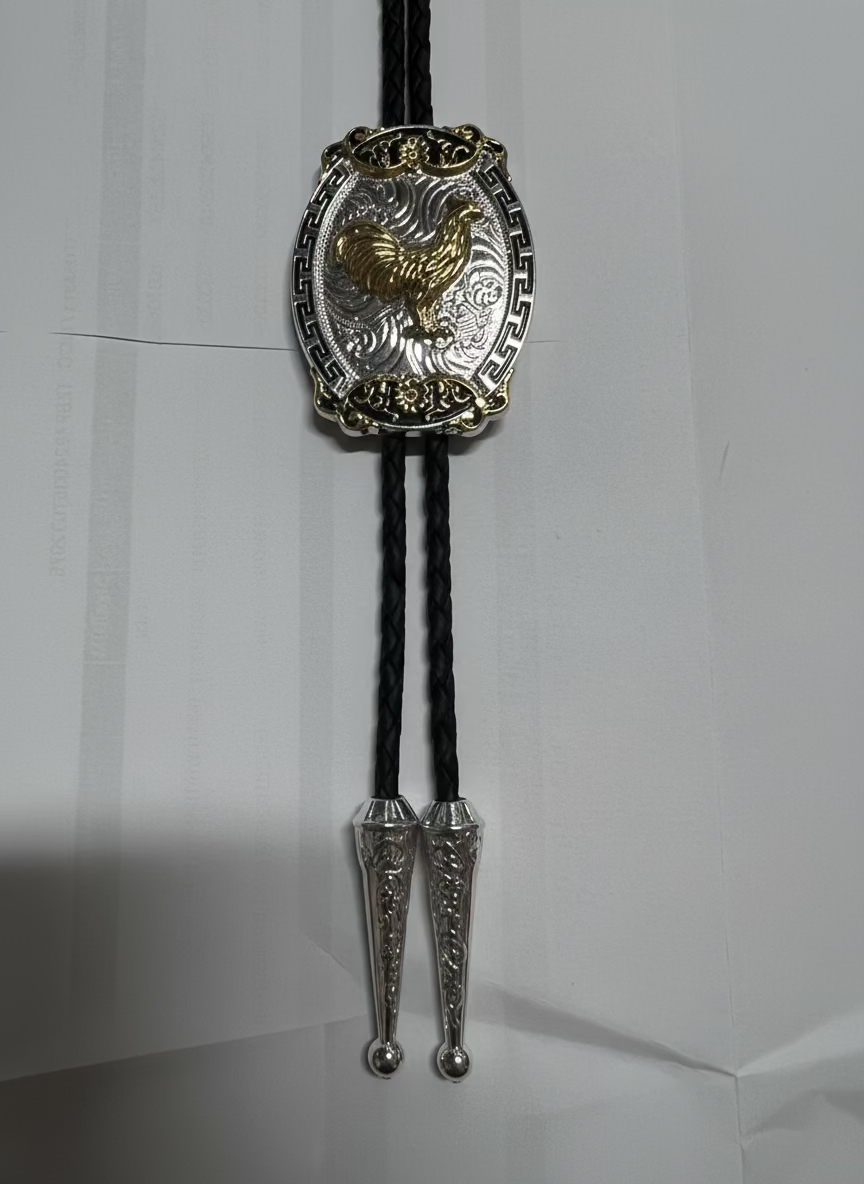 Assorted Gold and Silver Bolo Ties