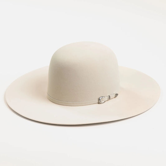 LARRY MAHAN'S 10X Douglas Open Crown Rabbit Fur Felt Hat