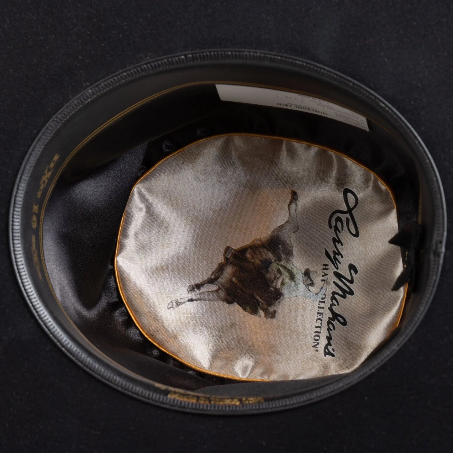 LARRY MAHAN'S 10X Douglas Open Crown Rabbit Fur Felt Hat