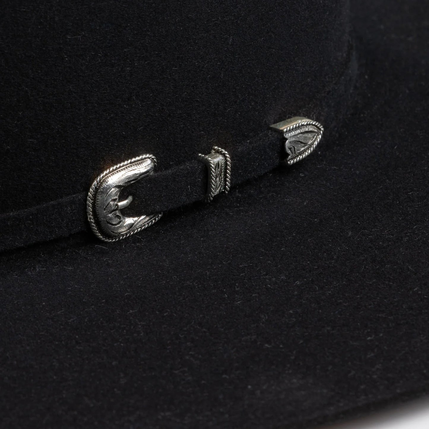 LARRY MAHAN'S 10X Douglas Open Crown Rabbit Fur Felt Hat