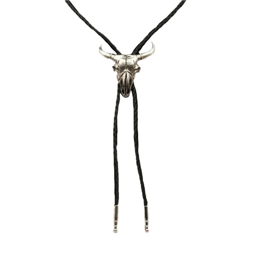 Bolo Tie Steer Skull