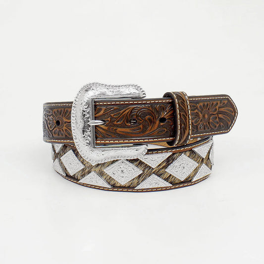 NOCONA Rhinestone Horse Hair Belt