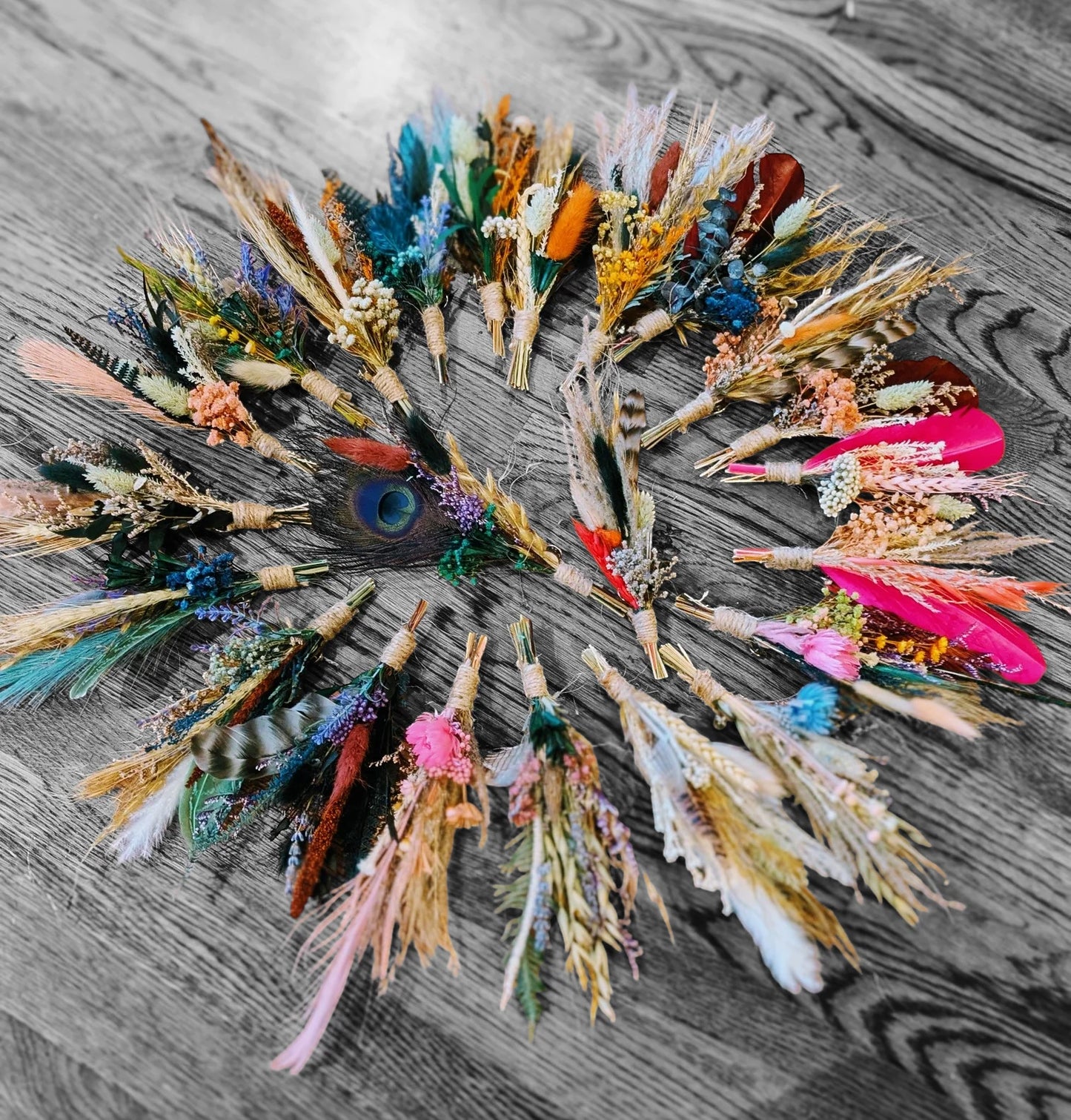 FLORAL FLAIR FOR EVERY BRIM..HANDMADE