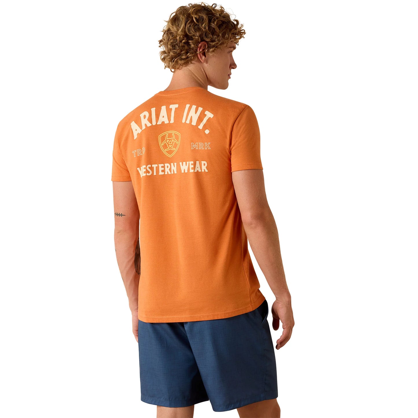 Ariat Men's Orange T-Shirt