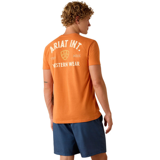 Ariat Men's Orange T-Shirt