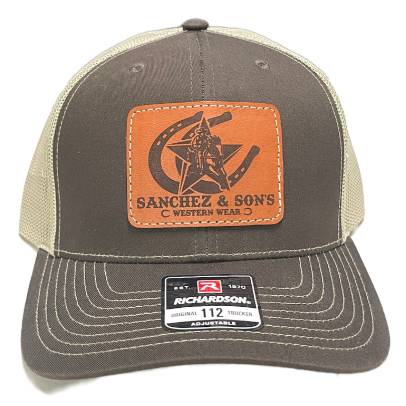 SANCHEZ_PATCH_BROWN_CAP_front