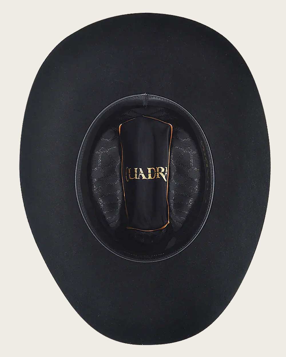 Cuadra 6x Fur Felt Hat Cayman Regular Crown Black