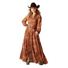 ARIAT GALLOP AWAY MAXI DRS BROWN MULTI