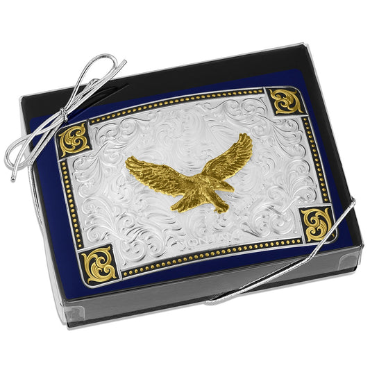 Sierra Forge Buckle with Eagle