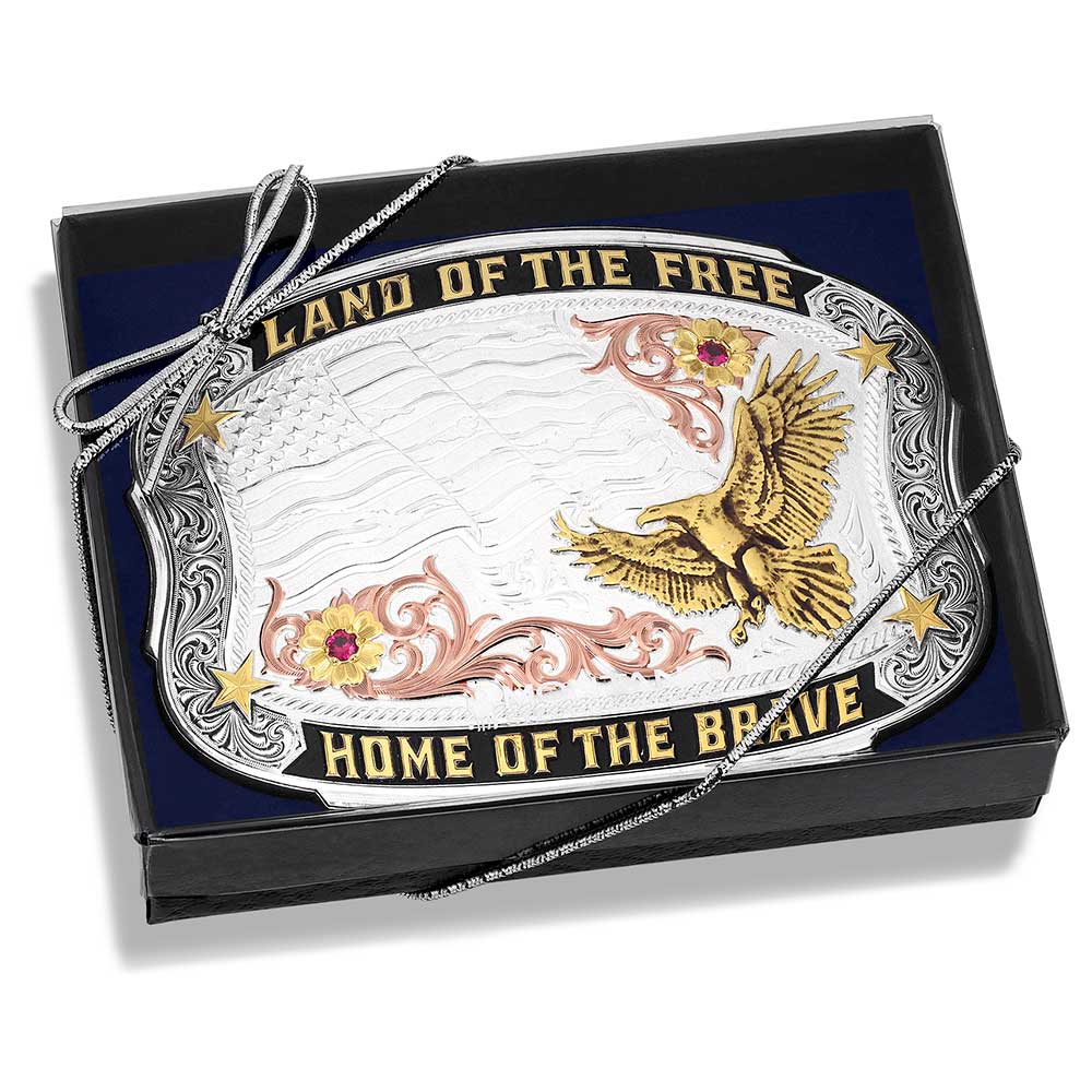 Montana Brave American Made Buckle