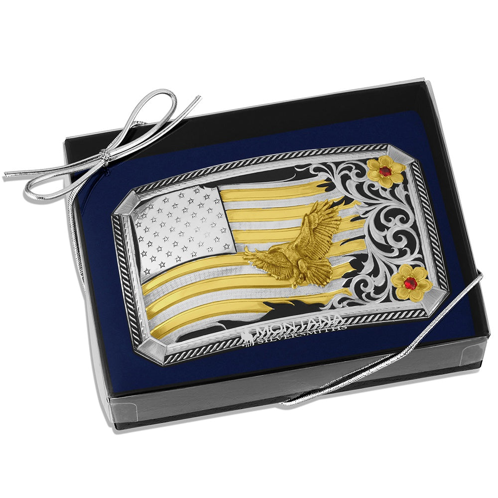 Noble Pride American Made Buckle With Eagle