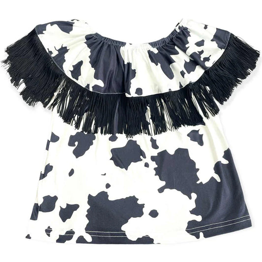SHEA BABY Kid's Fringe Top