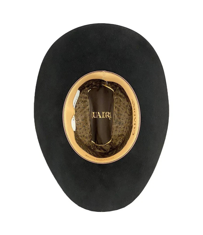 Cuadra 10x Fur Felt Hat Black