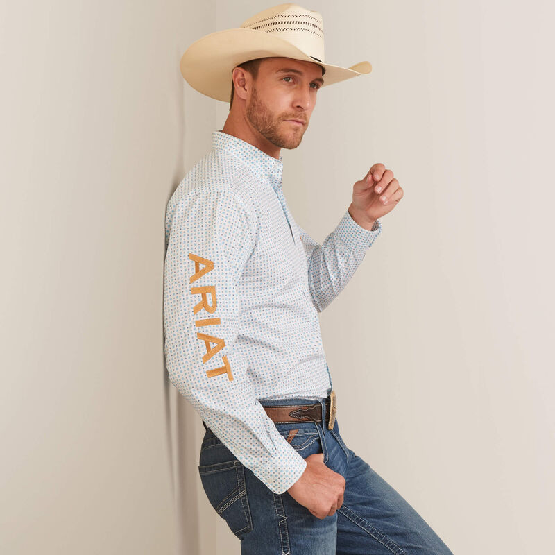 ARIAT MEN’S TEAM STUART FTD LS SHRT