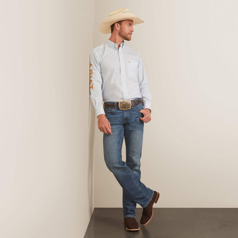 ARIAT MEN’S TEAM STUART FTD LS SHRT