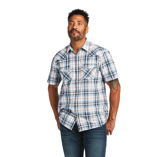 ARIAT MEN’S HAYE RETRO SNAP SS SHRT