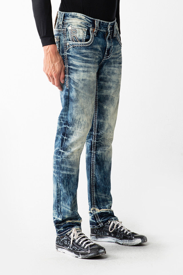 Rock Revival Mens Arther Alternative Straight Jeans - RP2311A200